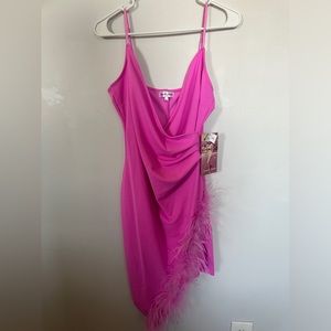Emerald Sundae Pink Party Dress Size L